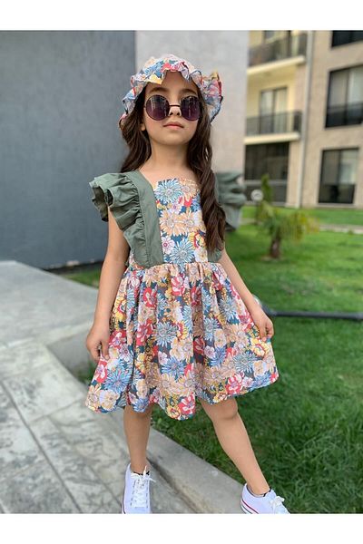 Eybabykids فستان القبعة