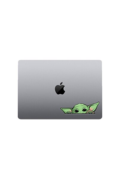 MegaSticker Star Wars Yoda Araba, Motorsiklet, Kask, Laptop,cam Sticker 16x6 Cm