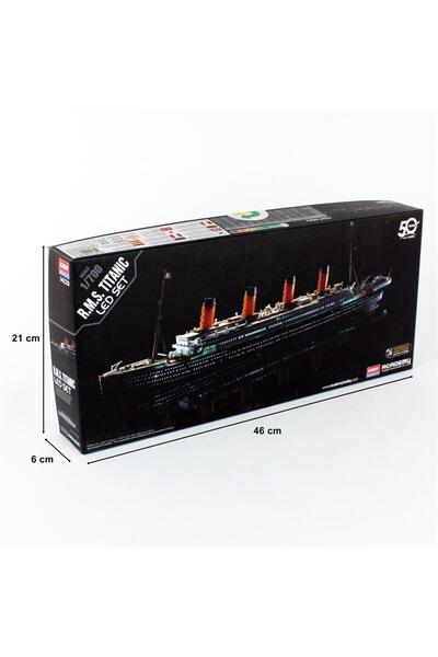 Academy 14220 1/700 Ölçek, R.M.S. Titanik Transatlantik (Led Işıklı), Plastik Yolcu Gemisi Maketi