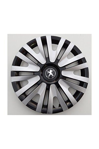 Seta 14'' Inç Peugeot Jant Kapağı 4 Adet Çelik Jant Görünümlü Renkli - Kırılmaz Esnek -