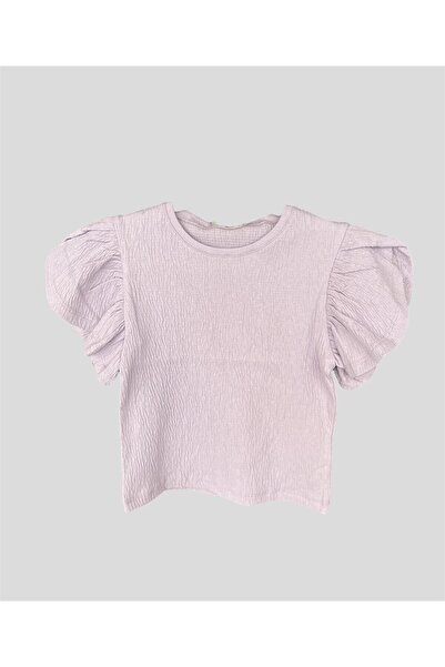 Little Star Kız Çocuk Kırışık Bluz