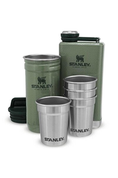 Stanley Adventure Çelik Shot Bardak Ve Matara Seti Yeşil
