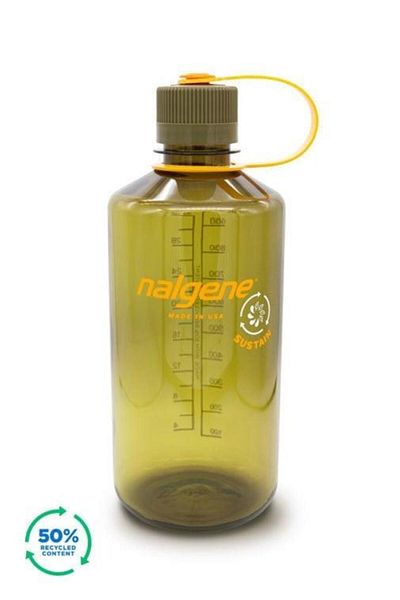 NALGENE زيتوني ستاين 32 أونصة نانومتر - زجاجة مياه قطع تريتان