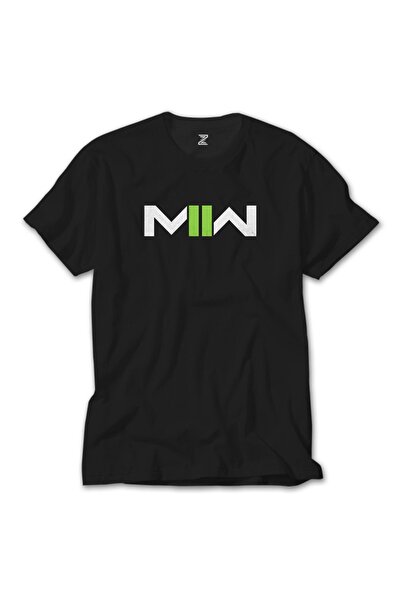 Karadeniz قميص أسود بشعار Call of Duty Modern Warfare II