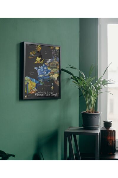 Arthopia Poster Pinterest cu Vincent Van Gogh, tablou decorativ de înaltă cal...
