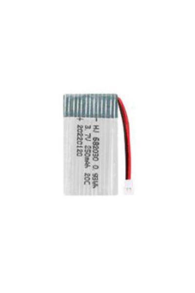 Profisher Lipo Pil 3.7V 250mAh 20C Dron ve RC Model Bataryası HX2.54 Soket