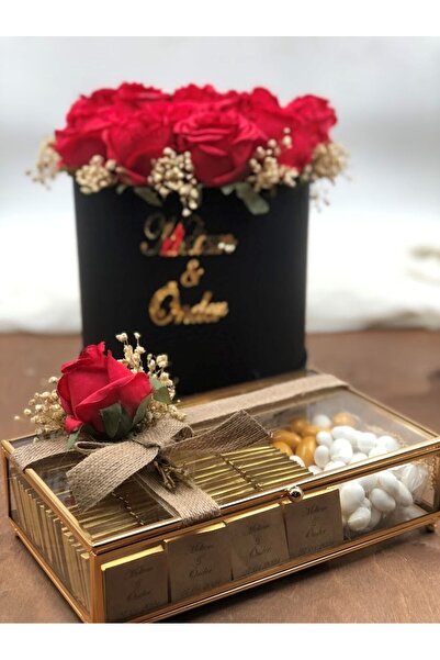Masalsı Concept 100 Adet Kız isteme Çikolatası Isteme Çiçeği Söz,nişan,düğün,...