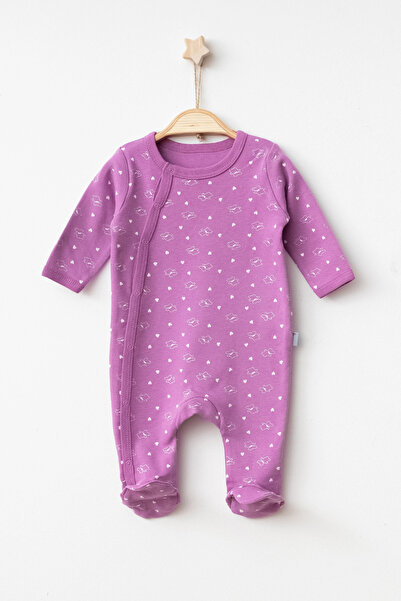 My Hanne بذلة منقوشة على شكل قلب للفتيات الصغيرات - 1002