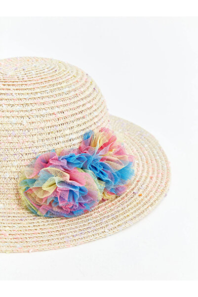 LC Waikiki Lcw Baby Baby Girl Straw Fedora Hat Imrexglobal