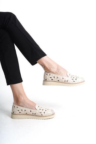 MARSEDO Pantofi de balerină Paulo, cu model de flori, cu toc plat