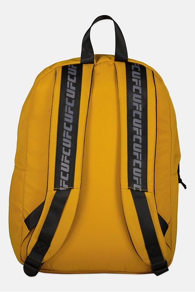 UFC Men Brand Logo Backpack 43 H x 29 L x 12 W cm, Yellow