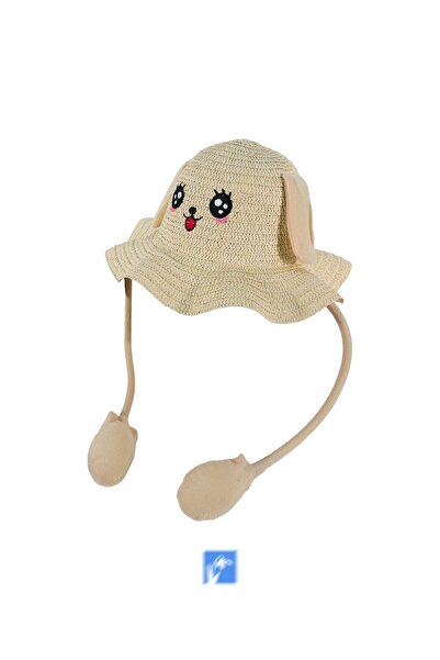 Kardelen Butik Denizli قبعة أطفال صيفية لطيفة عالية الجودة من القش - للأعمار ...