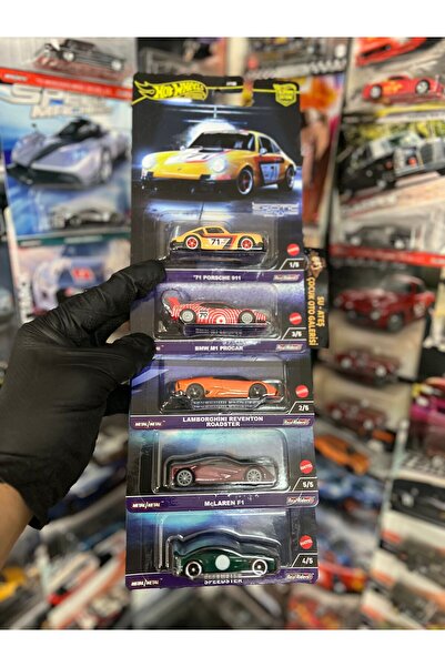 HOT WHEELS Premium Car Culture premıum Beşli Set