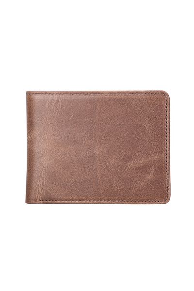 Lev Leather Мъжки кожен портфейл - естествена кожа с възможност за гравиране на име
