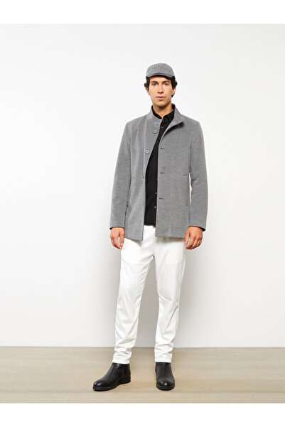 LC Waikiki Herrenmantel mit Stehkragen und Standardform