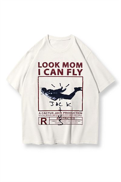 Carpe Oversize Look Mom Fly T-shirt
