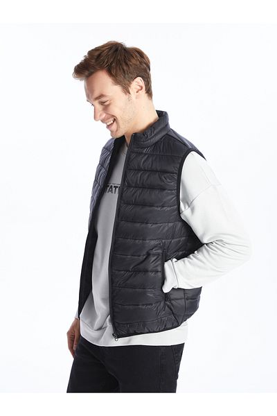 LC Waikiki Stand Collar Standard Fit Men's Vest