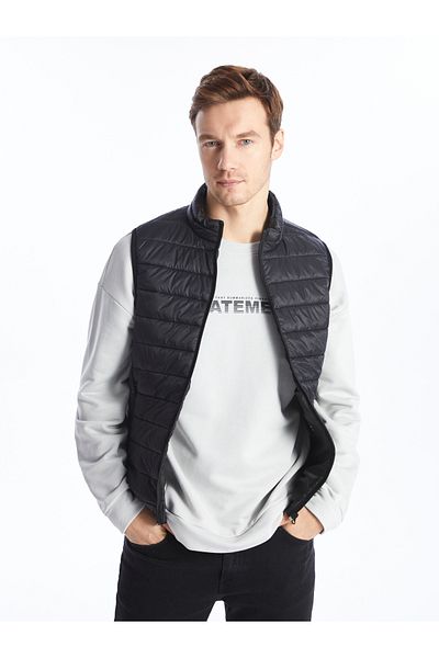 LC Waikiki Stand Collar Standard Fit Men's Vest