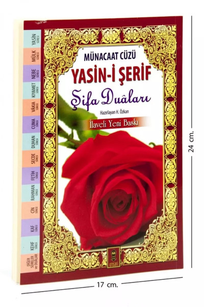 Kitap Kalbi Yayıncılık Münacaat Cüzü Orta Boy (Karton Kapak)