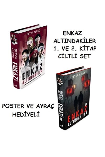 İndigo Kitap ENKAZ ALTINDAKİLER 1. VE 2. KİTAP 2Lİ SET CİLTLİ KAPAK