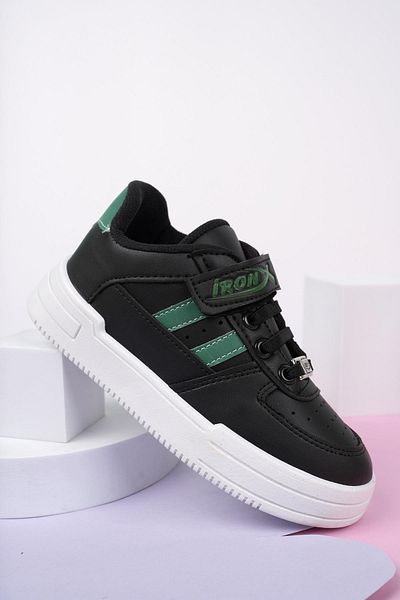 MUGGO Jerry Daily Unisex Children's Guaranteed Elastic and Velcro Comfortable Sneaker Sports Shoes