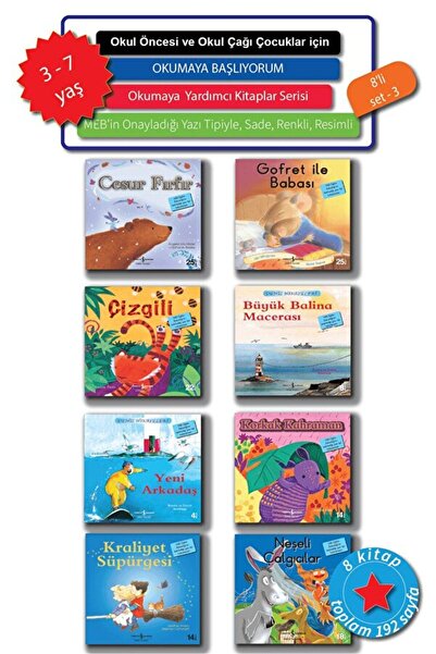 TÜRKİYE İŞ BANKASI KÜLTÜR YAYINLARI 3 - 7 Yaş Okul Öncesi Ve Okul Çağı Için R...