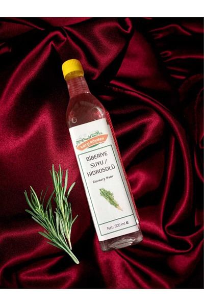 Karşı Köyden Rosemary Water 500 ml - Hydrosol Rosemary Water, Hair Care and Anti-Shedding