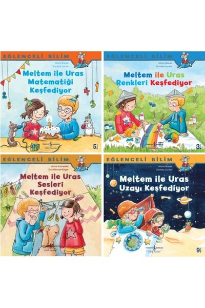 TÜRKİYE İŞ BANKASI KÜLTÜR YAYINLARI Meltem ile Uras Eğlenceli Bilim Serisi 4 ...