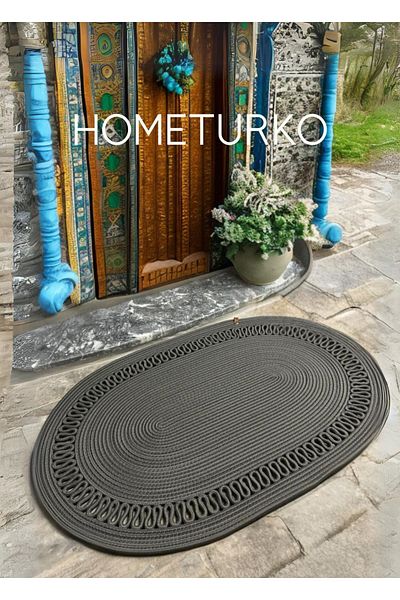 HomeTurko Jute, Patterned Doorstep, Doormat, Bathroom Mat, Balcony Mat / Gift, Houseware.
