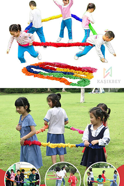 KAŞIKBEY لعبة مطاطية بألوان قوس قزح للنشاط في المدارس الابتدائية ورياض الأطفا...