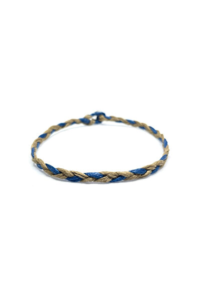 tbek Unisex Multicolor Handmade Knitted Bracelet in Summer Colors