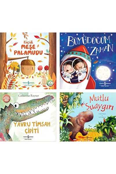 TÜRKİYE İŞ BANKASI KÜLTÜR YAYINLARI Mutlu Su Aygırı-Büyüdüğüm Zaman-Küçük Meş...