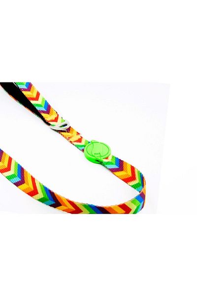 Tailpetz Rainbow Dog Walking Strap 140 cm X 2 cm