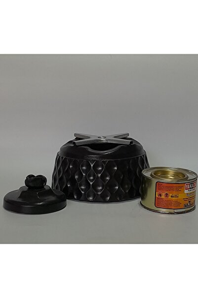 elvanhobi Şömine masa üstü şömine, osmanlı ocagi siyah