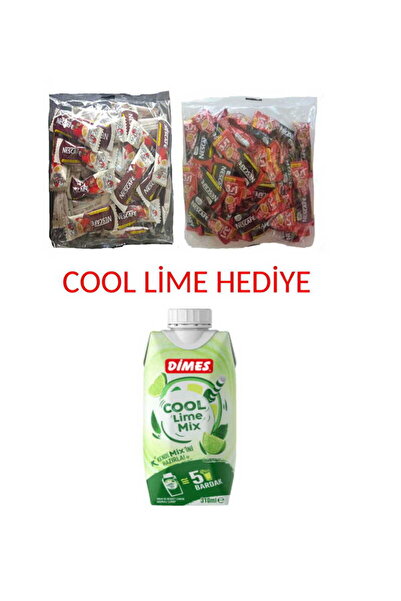 Nescafe 3Ü1 ARADA 9 GR X 40 ADET+ 2Sİ1 ARADA 5 GR X40 ADET + COOL LİME 310 ML...