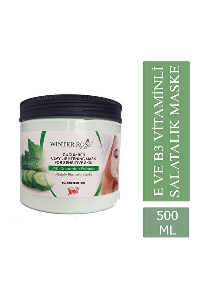 WINTER ROSE Salatalık Özlü Aydınlatıcı Maske 500gr