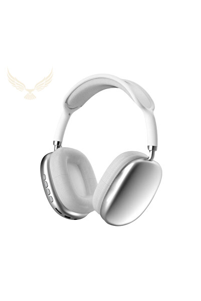 CROW'S TECH Kablosuz 5.0 Bluetooth Uyumlu Kablosuz Mikrofonlu Kulaklık ios an...