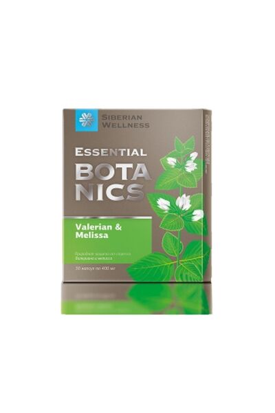 Siberian Wellness Essential Botanics Valerian&melissa Valerian Kediotu Ve Mel...