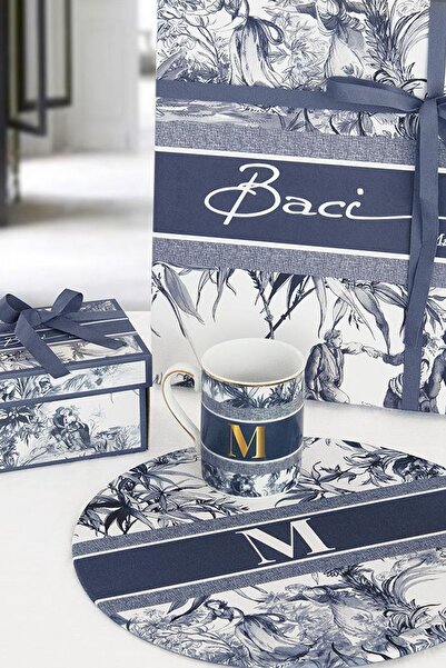 Baci Milano Alphabet M Harfli Servis Altlığı 34 Cm
