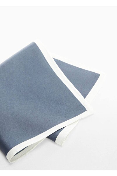 MANGO Man Taschentuch aus Maulbeerseide