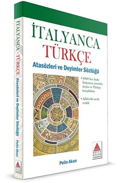 Delta Kültür Yayınevi Italyanca Türkçe Atasözleri Ve Deyimler Sözlüğü