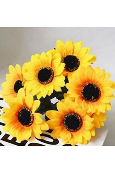 RUZGARCİCEK Rüzgar Aranjamente Florale Artificiale Sari Papatya