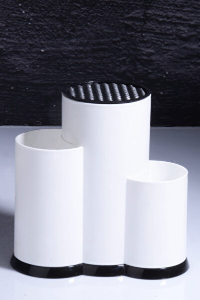 Bev Kitchen Органайзер за ножове и черпаци за плот - Детайли за държач за лъжици