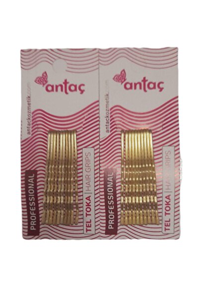 ella'nın çarşısı 20 Adet 2 Kart Sarı Tel Toka , Paravana, Firkete 5 Cm Orta Boy.