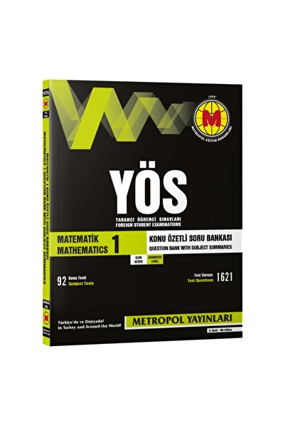 Metropol Yayınları 2022 ملخصات موضوع الرياضيات الجديدة للطباعة وبنك الأسئلة ا...