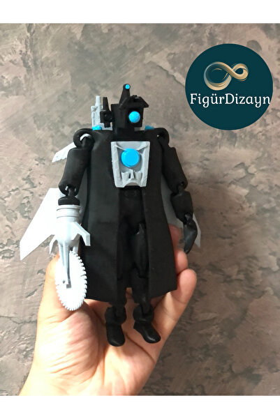 FigürDizayn Mega Titan Sierra Skibidi Toilet Figür Oyuncak