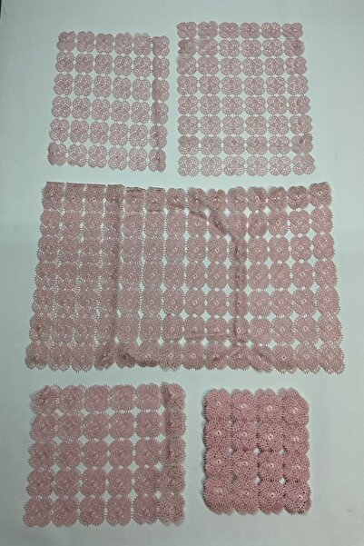 Çalışkan Çeyiz Evi Iğne Oyası Salon Takımı 17 Parça