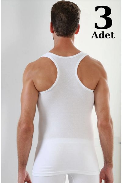 Ören Yıldız Çamaşırları 100% Cotton Men's Athlete, Rambo Athlete 3-Pack