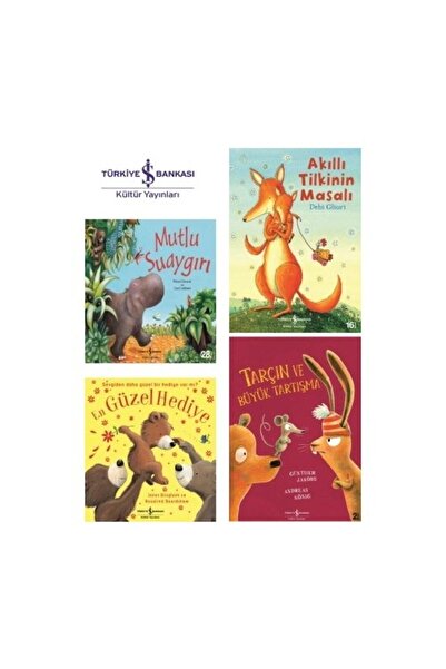 TÜRKİYE İŞ BANKASI KÜLTÜR YAYINLARI Harika-4 Hikaye Resimli Kitap Okul Öncesi...