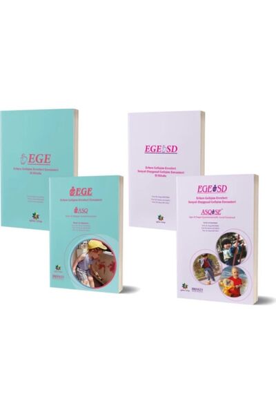 Eğiten Kitap Erken Gelişim Evreleri Envanteri Seti (ege-sd)